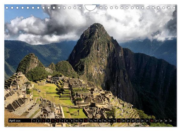 Produktbild: Peru - Bolivien. Eine s&uuml;damerikanische Zwei-L&auml;nder-Reise (Wandkalender 2026 DIN A4 quer), CALVENDO Monatskalender