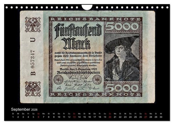 Produktbild: Vergangene Werte (Wandkalender 2026 DIN A4 quer), CALVENDO Monatskalender
