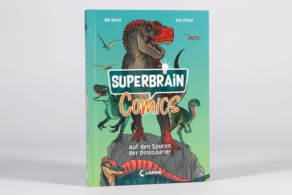 Produktbild: Superbrain-Comics - Auf den Spuren der Dinosaurier
