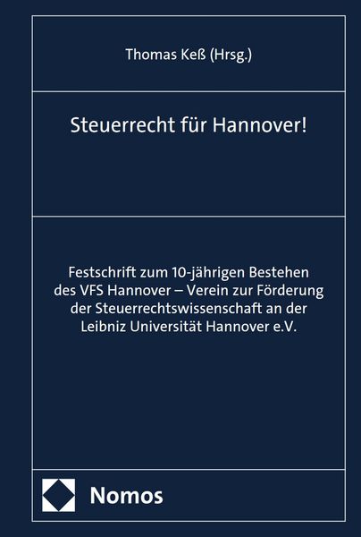 Produktbild: Steuerrecht f&uuml;r Hannover!