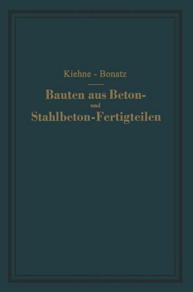 Produktbild: Bauten aus Beton- und Stahlbeton-Fertigteilen