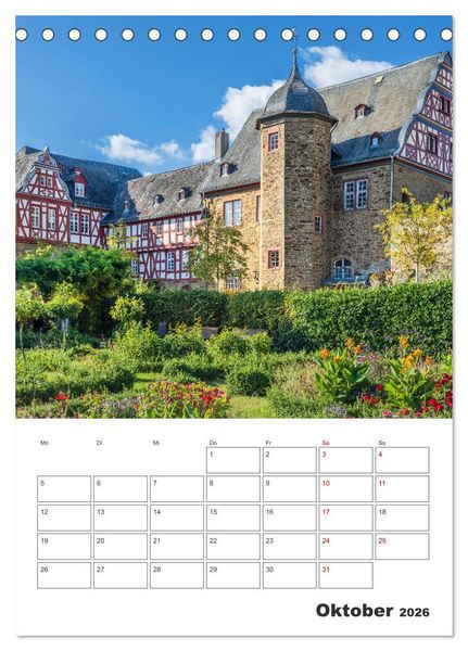 Produktbild: Idstein - Fachwerktraum im Herzen des Taunus (Tischkalender 2026 DIN A5 hoch), CALVENDO Monatskalender