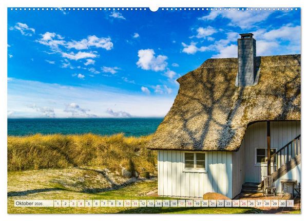 Produktbild: Ahrenshoop Impressionen (hochwertiger Premium Wandkalender 2026 DIN A2 quer), Kunstdruck in Hochglanz