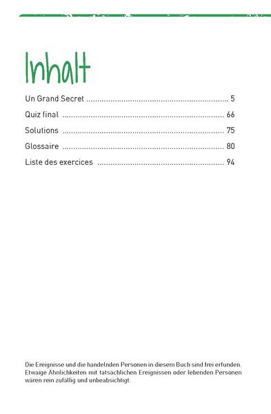 Produktbild: Un Grand Secret