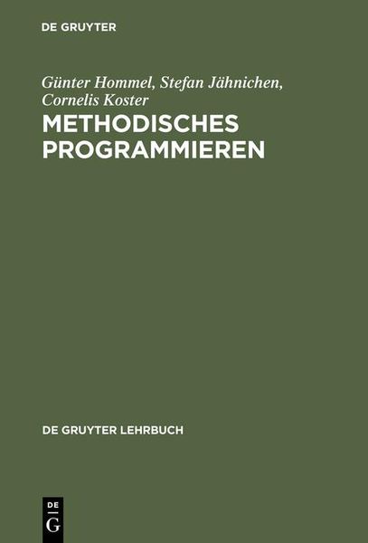 Produktbild: Methodisches Programmieren