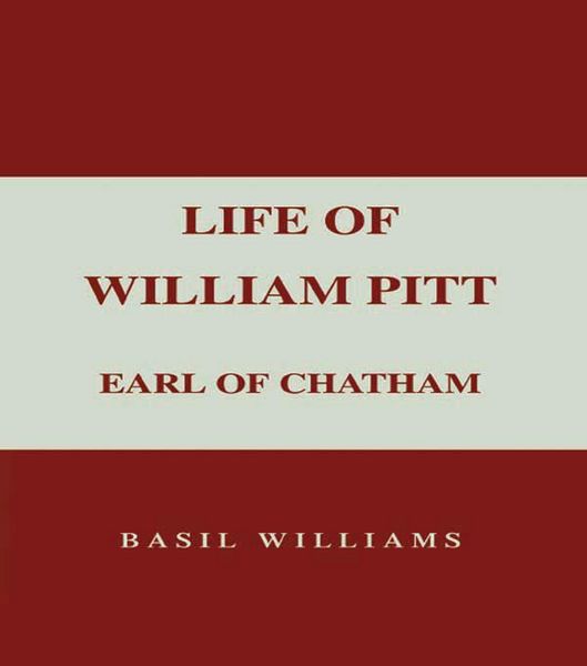 Produktbild: The Life of William Pitt, Volume 1