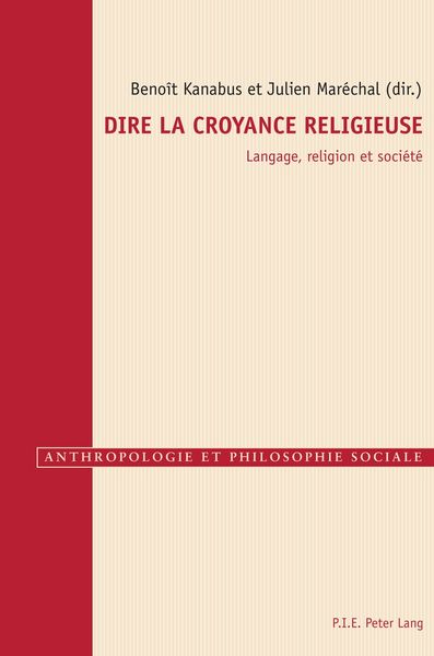 Produktbild: Dire la croyance religieuse