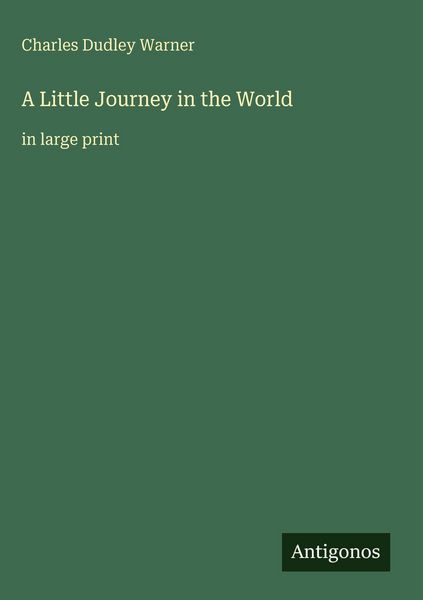 Produktbild: A Little Journey in the World