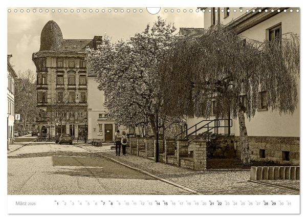 Produktbild: Nostalgiekalender Pirna (Wandkalender 2026 DIN A3 quer), CALVENDO Monatskalender