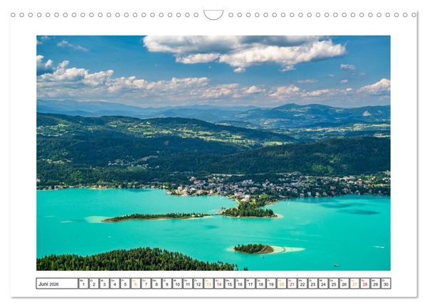 Produktbild: Rund um den W&ouml;rthersee in &Ouml;sterreich (Wandkalender 2026 DIN A3 quer), CALVENDO Monatskalender