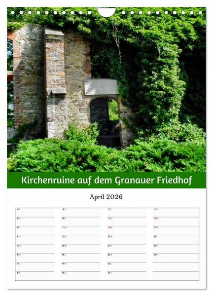 Produktbild: Natursch&ouml;nheiten aus Halle (Saale) (Wandkalender 2026 DIN A4 hoch), CALVENDO Monatskalender