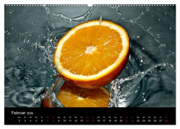Produktbild: Erfrischend fruchtig (Wandkalender 2026 DIN A2 quer), CALVENDO Monatskalender