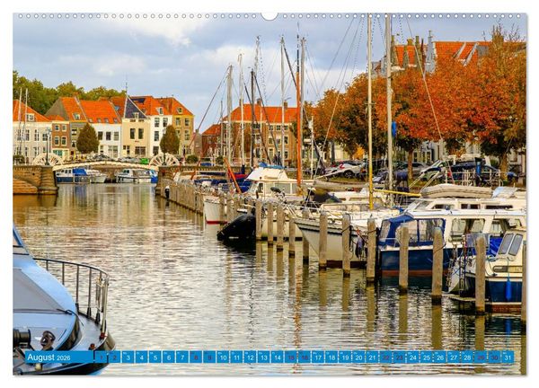 Produktbild: Ein Blick auf Middelburg in Zeeland (Wandkalender 2026 DIN A2 quer), CALVENDO Monatskalender