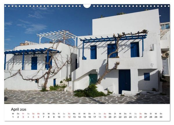 Produktbild: Paros, Perle der Kykladen (Wandkalender 2026 DIN A3 quer), CALVENDO Monatskalender