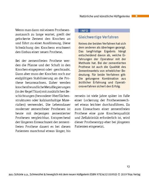 Produktbild: Schmerzfrei & beweglich mit dem neuen H&uuml;ftgelenk