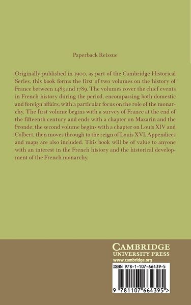 Produktbild: The French Monarchy 1483 1789