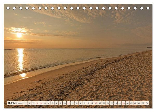 Produktbild: Urlaubsparadies R&uuml;gen (Tischkalender 2026 DIN A5 quer), CALVENDO Monatskalender