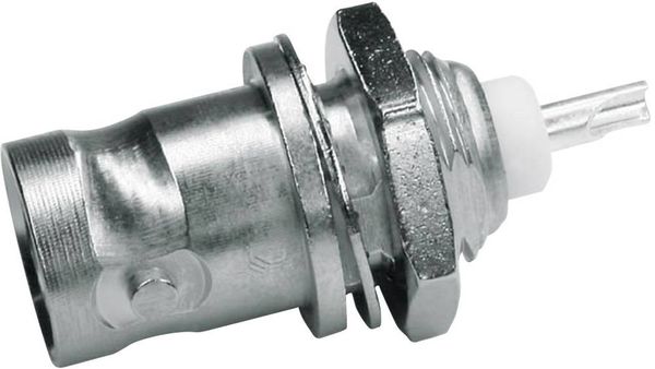 Produktbild: Teleg&auml;rtner 100023550 100023550 BNC-Steckverbinder Buchse, Einbau vertikal 75Ω 1St.