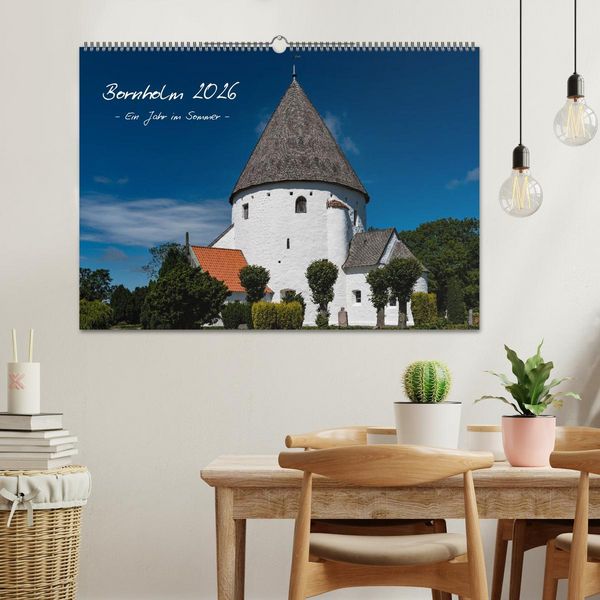Produktbild: Bornholm 2026 Ein Jahr im Sommer (Wandkalender 2026 DIN A2 quer), CALVENDO Monatskalender