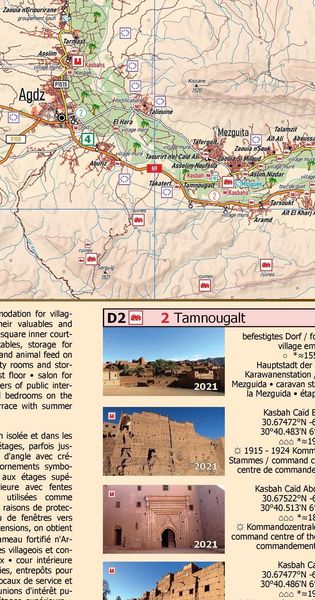 Produktbild: N12: Agdz - Zagora - Vall&eacute;e du Dr&acirc;a - 1:120.000