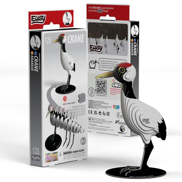 Produktbild: EUGY - 3D Bastelset Kranich