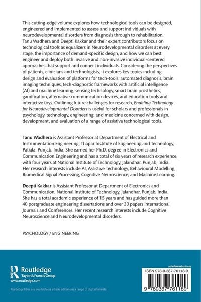 Produktbild: Enabling Technology for Neurodevelopmental Disorders