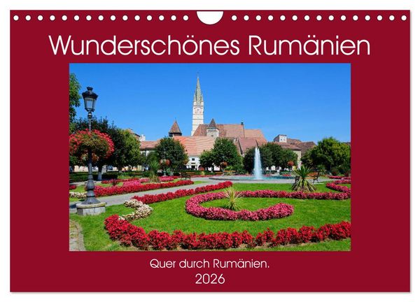 Produktbild: Wundersch&ouml;nes Rum&auml;nien (Wandkalender 2026 DIN A4 quer), CALVENDO Monatskalender