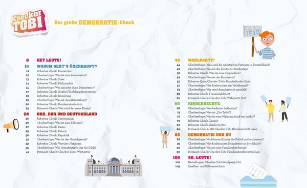 Produktbild: Checker Tobi - Der gro&szlig;e Demokratie-Check: Wahlen, Parlamente, Kinderrechte &ndash; Das check ich f&uuml;r euch!