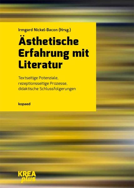 Produktbild: &Auml;sthetische Erfahrung mit Literatur
