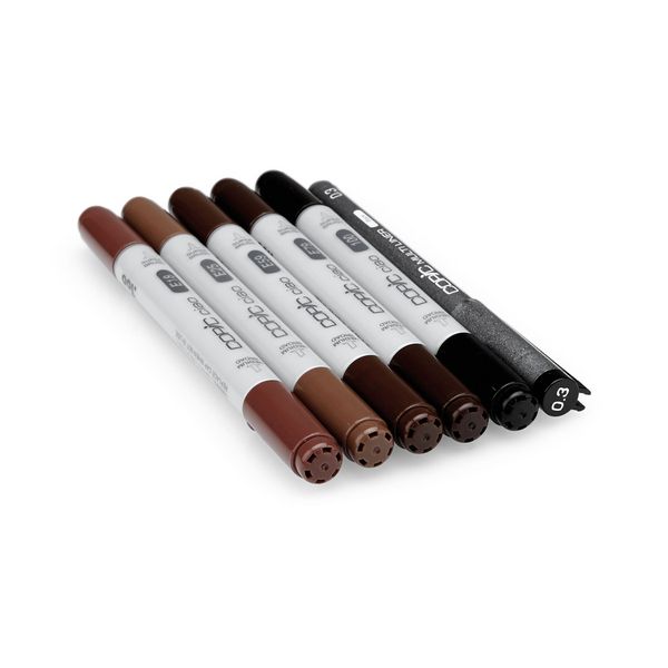 Produktbild: Copic Marker Set Ciao 5+1 Hair Tones 2