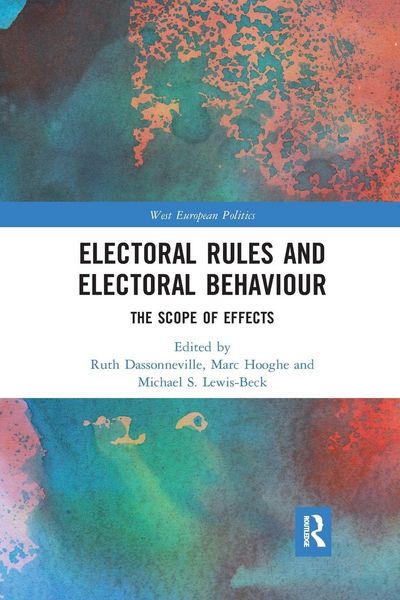 Produktbild: Electoral Rules and Electoral Behaviour