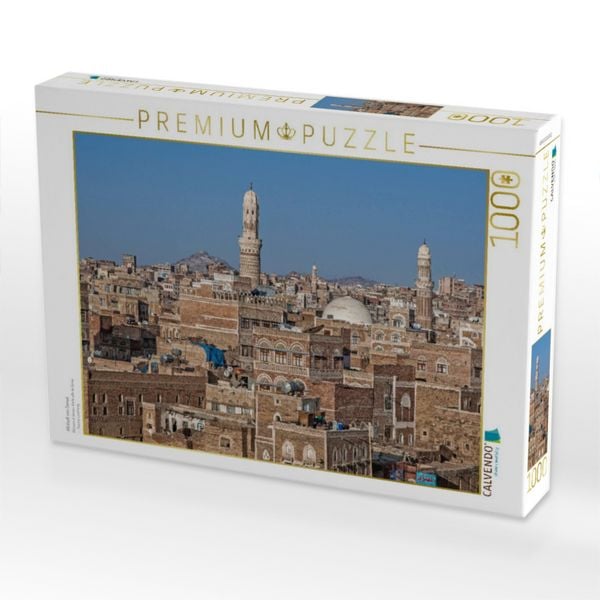 Produktbild: CALVENDO Puzzle Altstadt von Sanaa | 1000 Teile Lege-Gr&ouml;&szlig;e 64x48cm Foto-Puzzle f&uuml;r gl&uuml;ckliche Stunden
