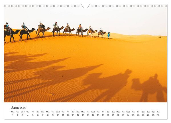 Produktbild: The colorful Morocco (Wall Calendar 2026 DIN A3 landscape), CALVENDO 12 Month Wall Calendar