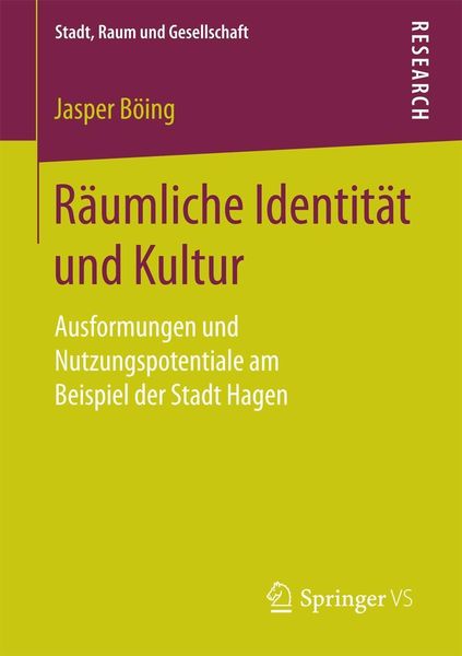 Produktbild: R&auml;umliche Identit&auml;t und Kultur