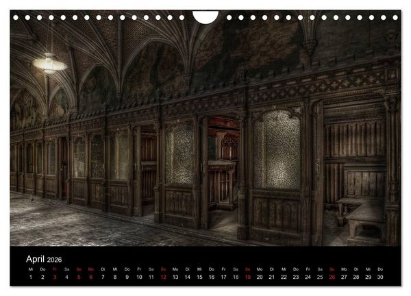 Produktbild: Vergessene und verlassene sch&ouml;ne Orte (Wandkalender 2026 DIN A4 quer), CALVENDO Monatskalender