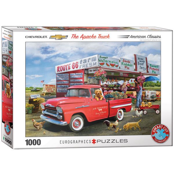 Produktbild: Puzzle 1000 Teile - Giordano G: 1959 Chevrolet Apache-Giordano