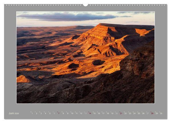 Produktbild: Namibia - Die Farben der Namib (hochwertiger Premium Wandkalender 2026 DIN A2 quer), Kunstdruck in Hochglanz