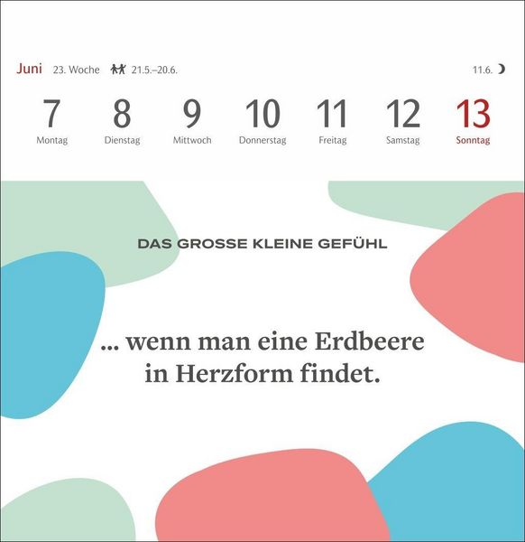 Produktbild: Das gro&szlig;e kleine Gef&uuml;hl Premium-Postkartenkalender 2027 - 53 Postkarten mit Liebeserkl&auml;rungen an allt&auml;gliche Momente
