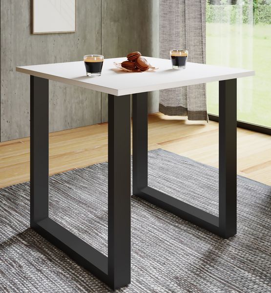 Produktbild: Premium Holz Esstisch K&uuml;chentisch Xona U 80x80