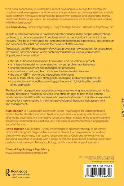 Produktbild: Problematic and Risk Behaviours in Psychosis