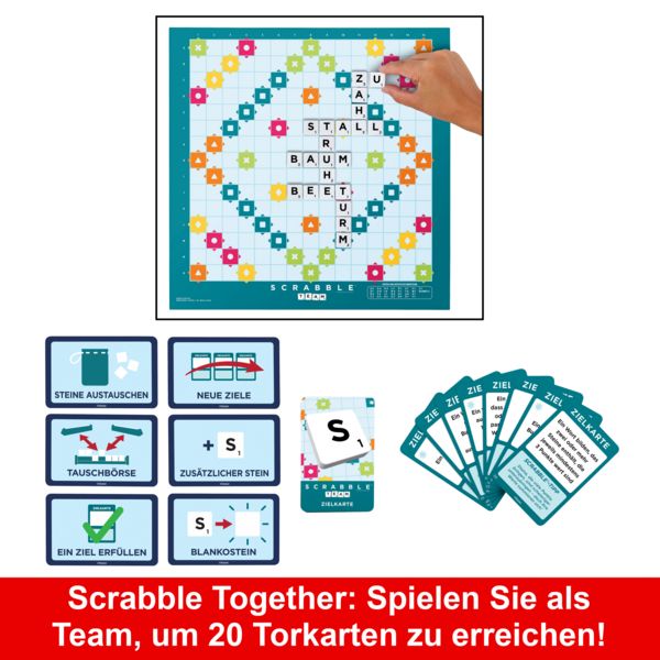 Produktbild: Scrabble Original "2 in 1"