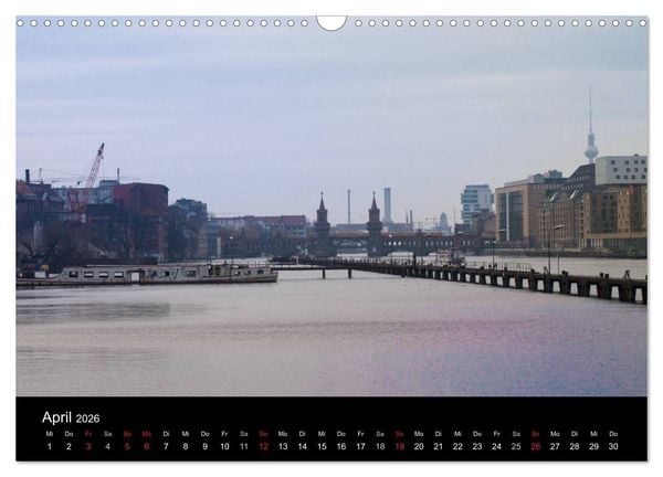 Produktbild: Auf Gleisen durch Berlin (Wandkalender 2026 DIN A3 quer), CALVENDO Monatskalender