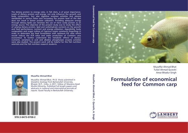 Produktbild: Formulation of economical feed for Common carp