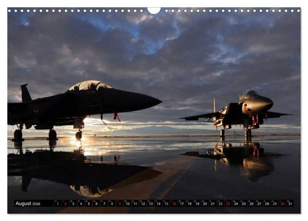 Produktbild: Kampfjets &bull; U.S. Aircraft (Wandkalender 2026 DIN A3 quer), CALVENDO Monatskalender