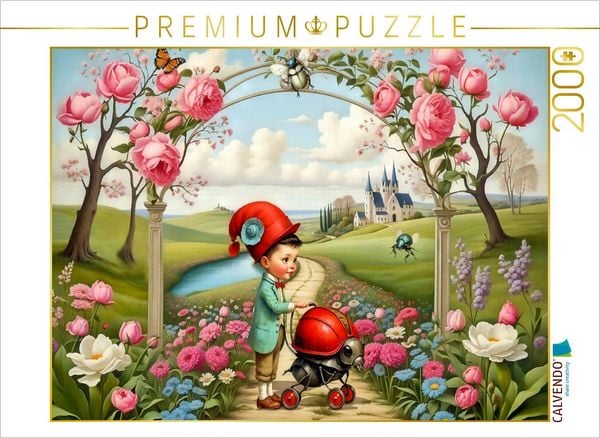 CALVENDO Puzzle Frühjahrsspaziergang | 2000 Teile Lege-Größe 90x67cm Foto-Puzzle für glückliche Stunden
