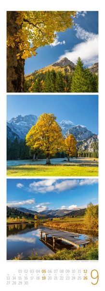Produktbild: Bergzeit Triplet-Kalender 2027