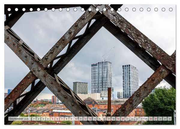 Produktbild: Faszination Manchester (Tischkalender 2026 DIN A5 quer), CALVENDO Monatskalender