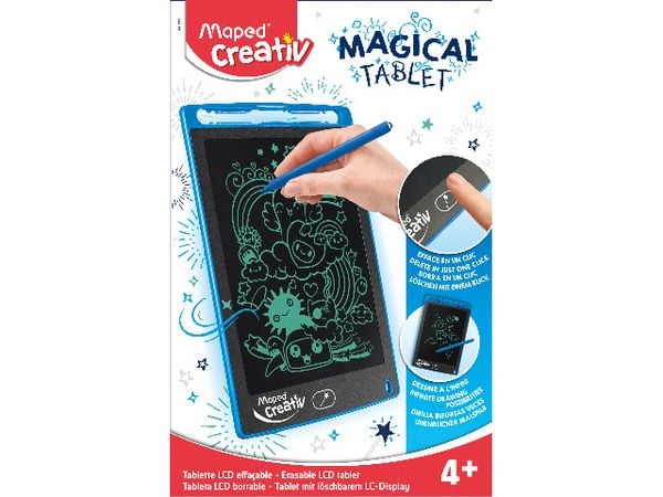 Produktbild: Maped Magical Tablet mit l&ouml;schbarem LC-Display zum Malen und Schreiben