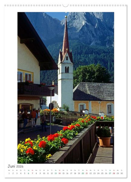 Produktbild: S&uuml;dtirol und Dolomiten (Wandkalender 2026 DIN A2 hoch), CALVENDO Monatskalender