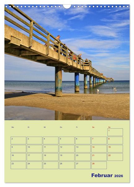 Produktbild: Sehnsuchtsort Ostseebad Boltenhagen (Wandkalender 2026 DIN A3 hoch), CALVENDO Monatskalender